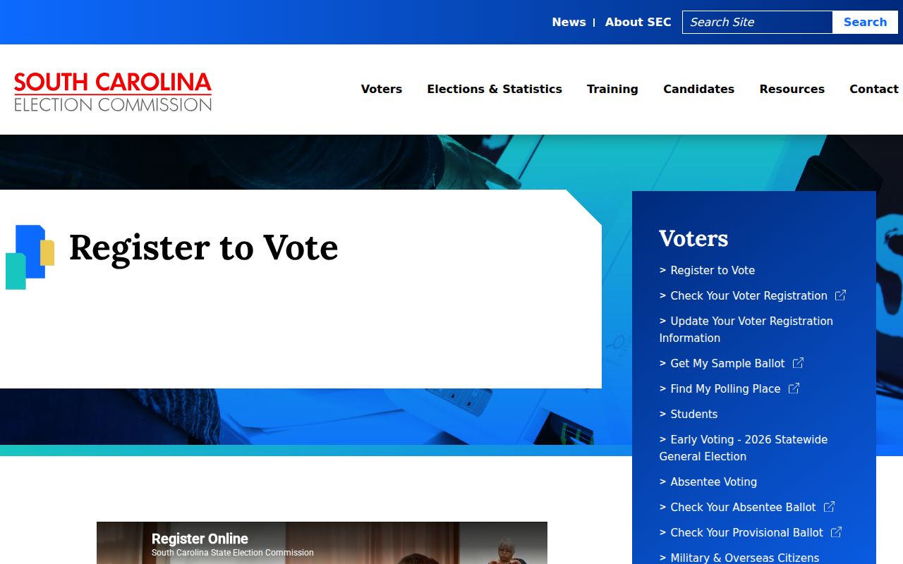 Conway residents directory South Carolina voter registration information